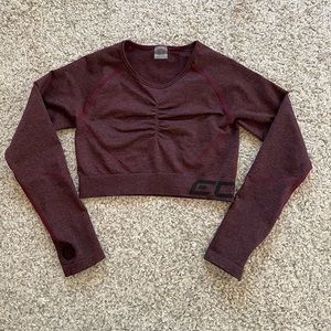 Echt Arise Scrunch Longsleeve Crop Top